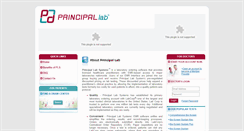 Desktop Screenshot of principallab.com
